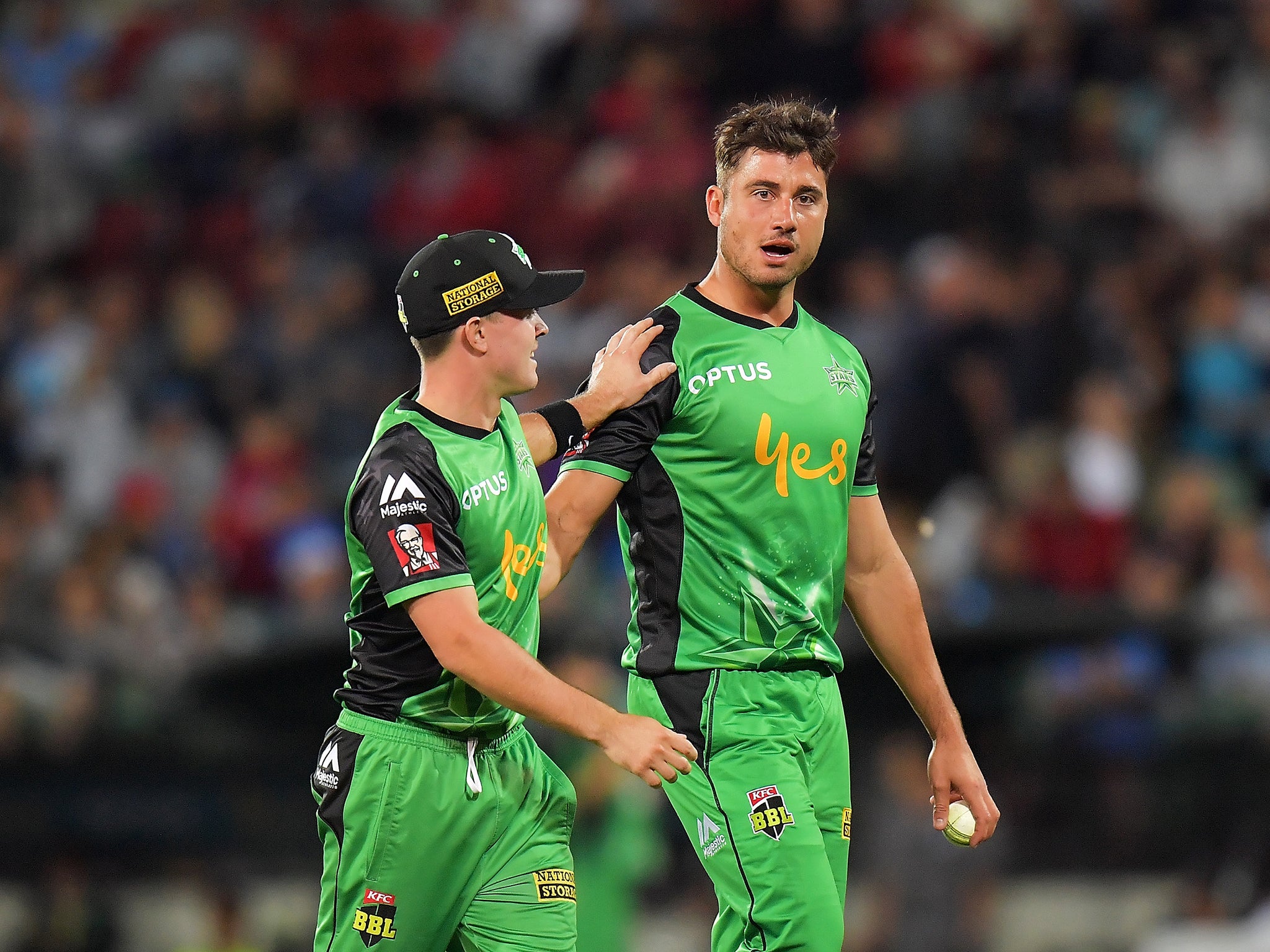 Stoinis comes into the ODI series off the back of Melbourne's Big Bash campaign