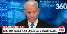 Anderson Cooper gets choked up defending Haiti from Trump