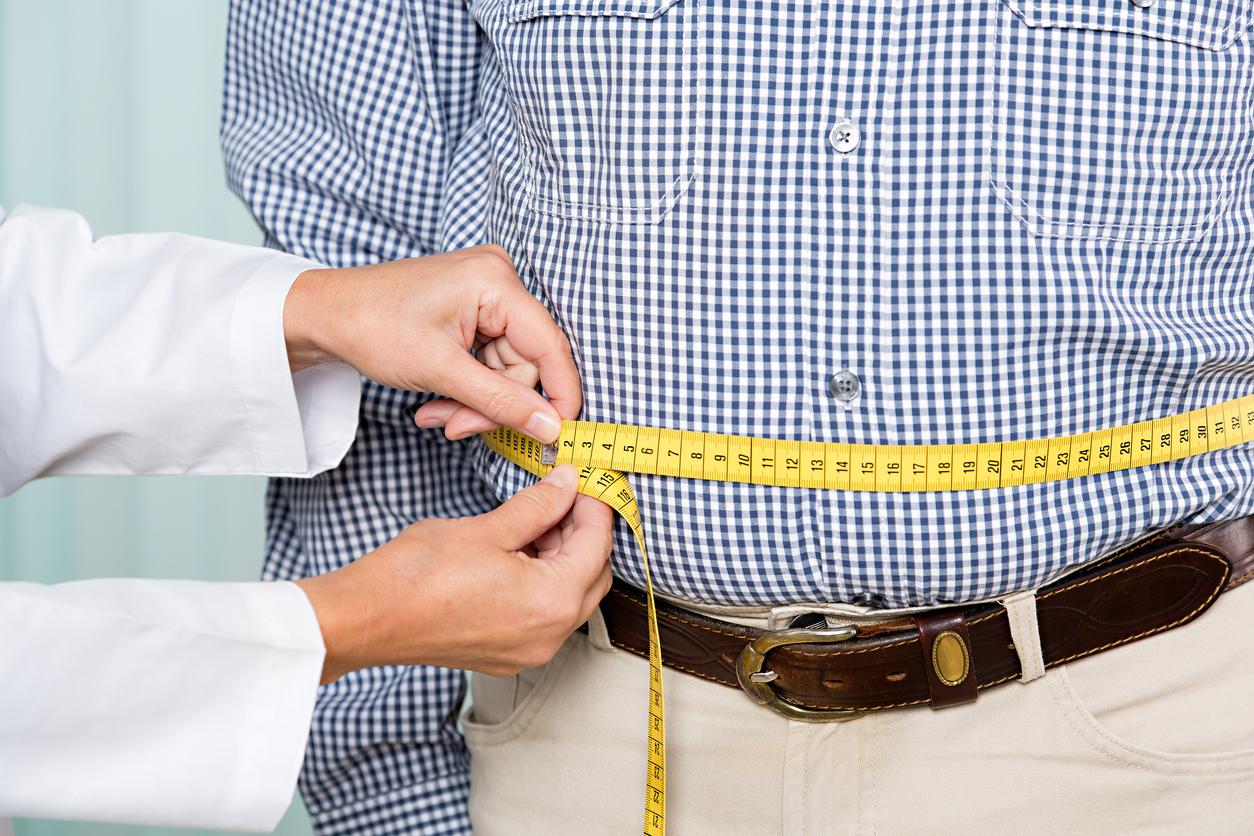 More than a fifth of UK men have a BMI over 30