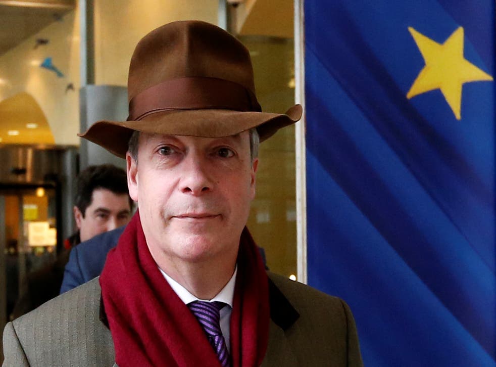 Farage said he might be tempted to back a second Brexit referendum