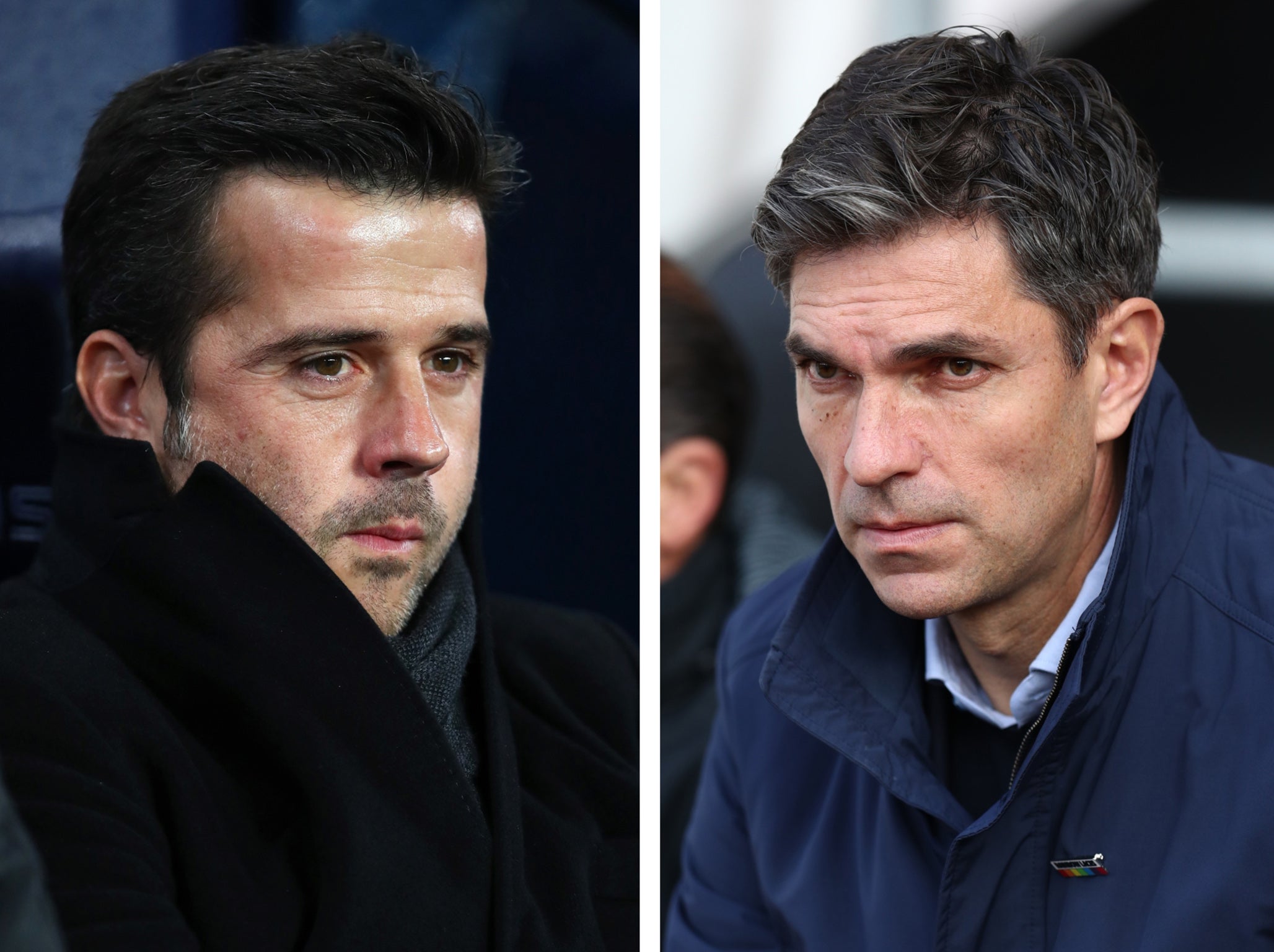 Marco Silva and Mauricio Pellegrino are two managers under scrutiny