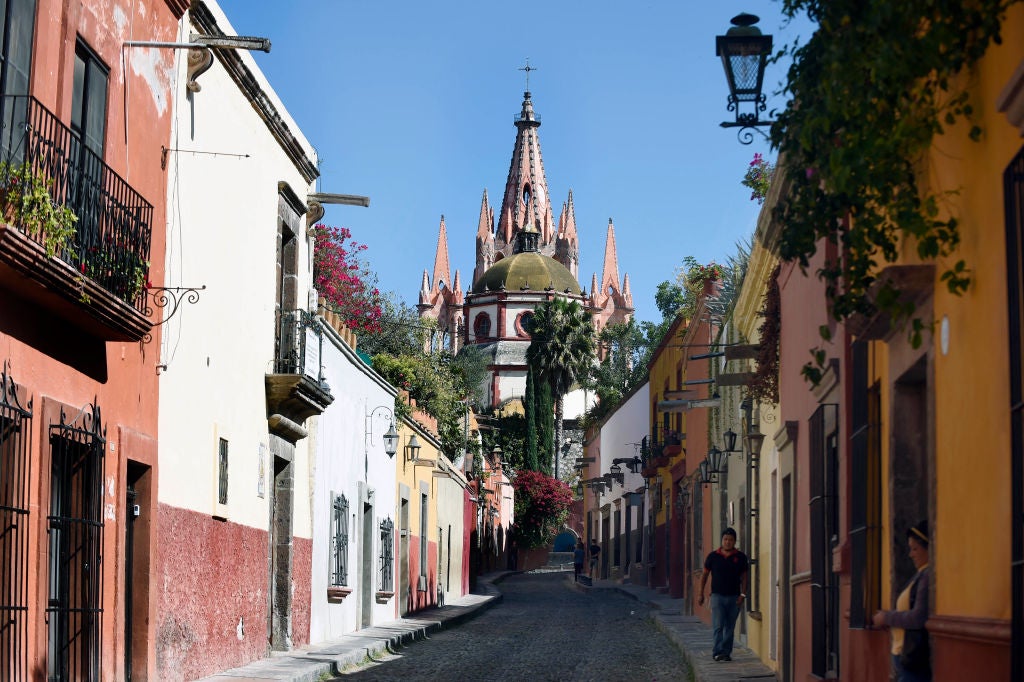 San Miguel de Allende, where many retired US citizens live (AFP/Getty)