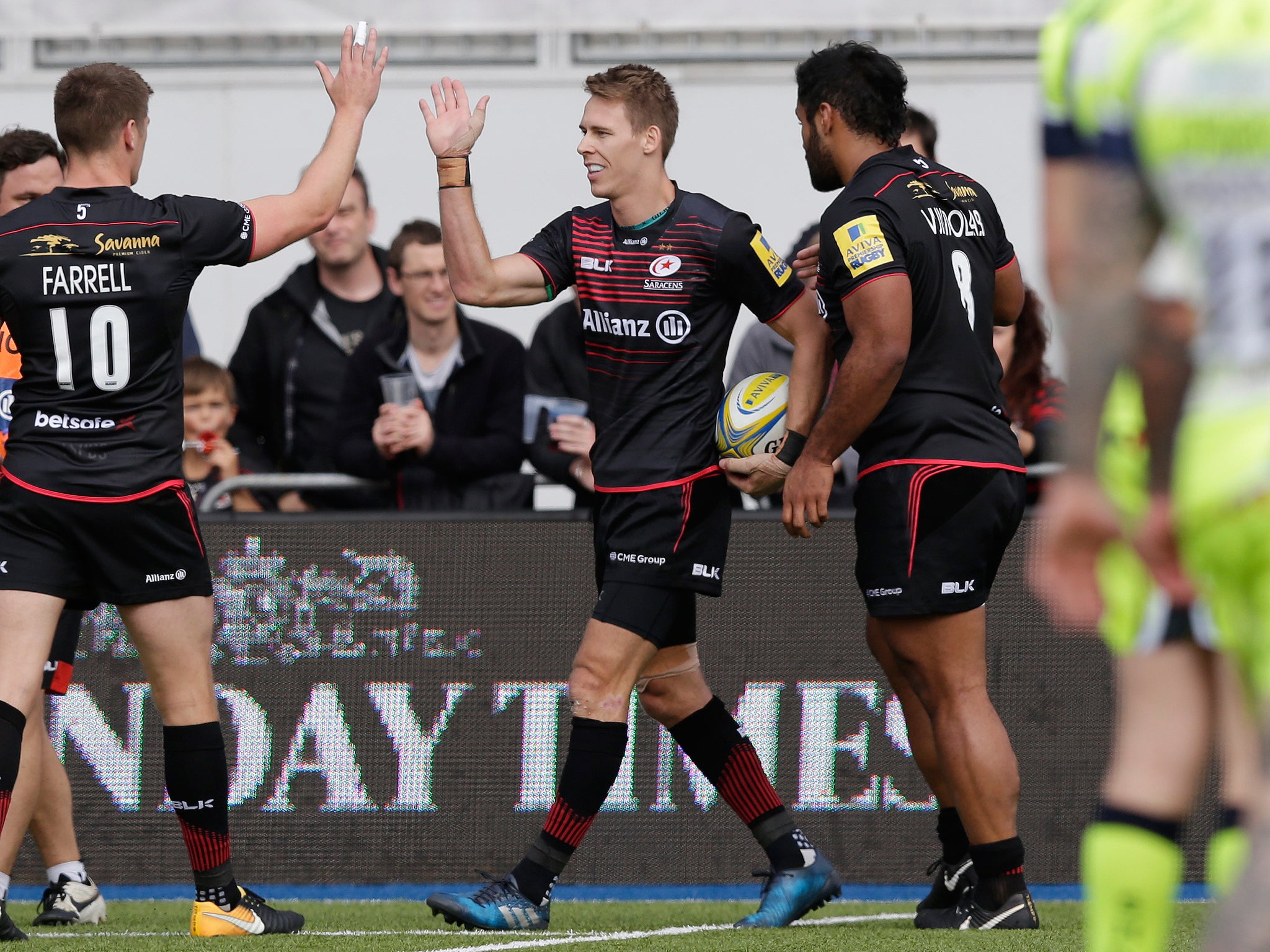 Williams had been one of Saracens' form players this season until injury struck