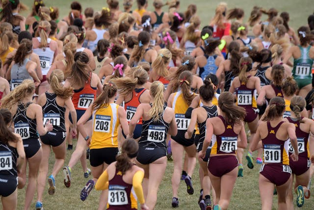Women's cross-country races are often quite a lot shorter than the men's.