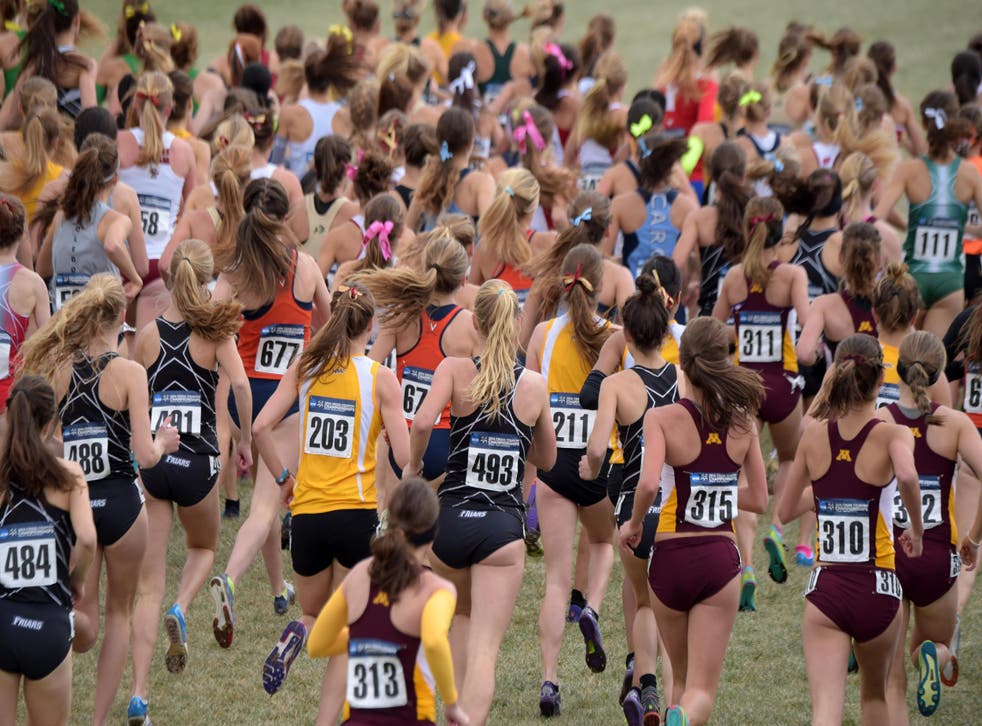 Women's cross-country races are often quite a lot shorter than the men's.