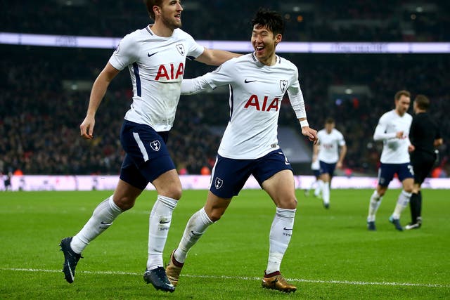 Harry Kane and Son Heung-min were the stars of the show