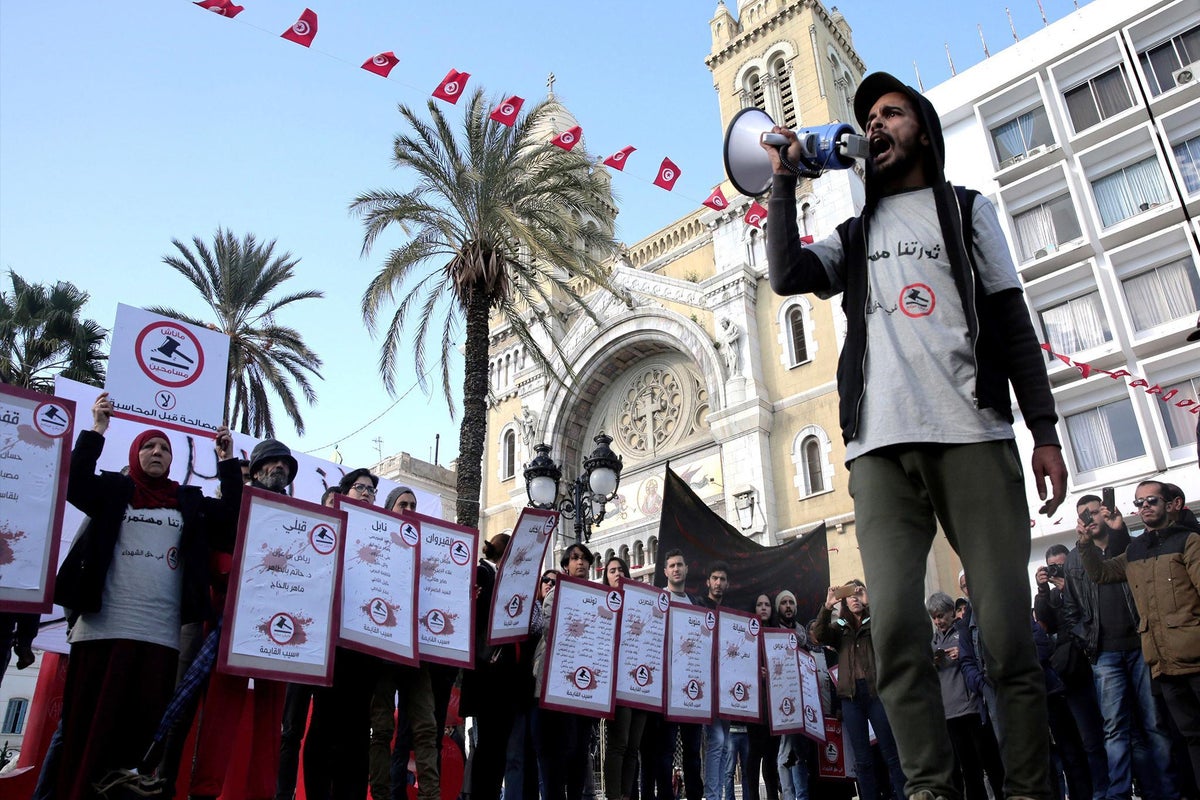 Tunisia marks seven years since Arab Spring uprising as fresh protests ...
