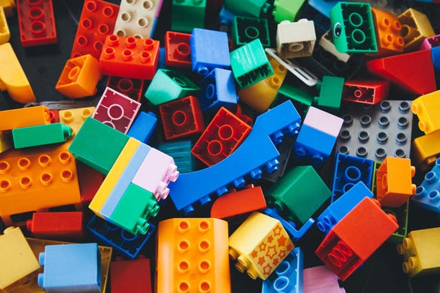 Old toys such as Lego blocks were found to contain hazardous materials