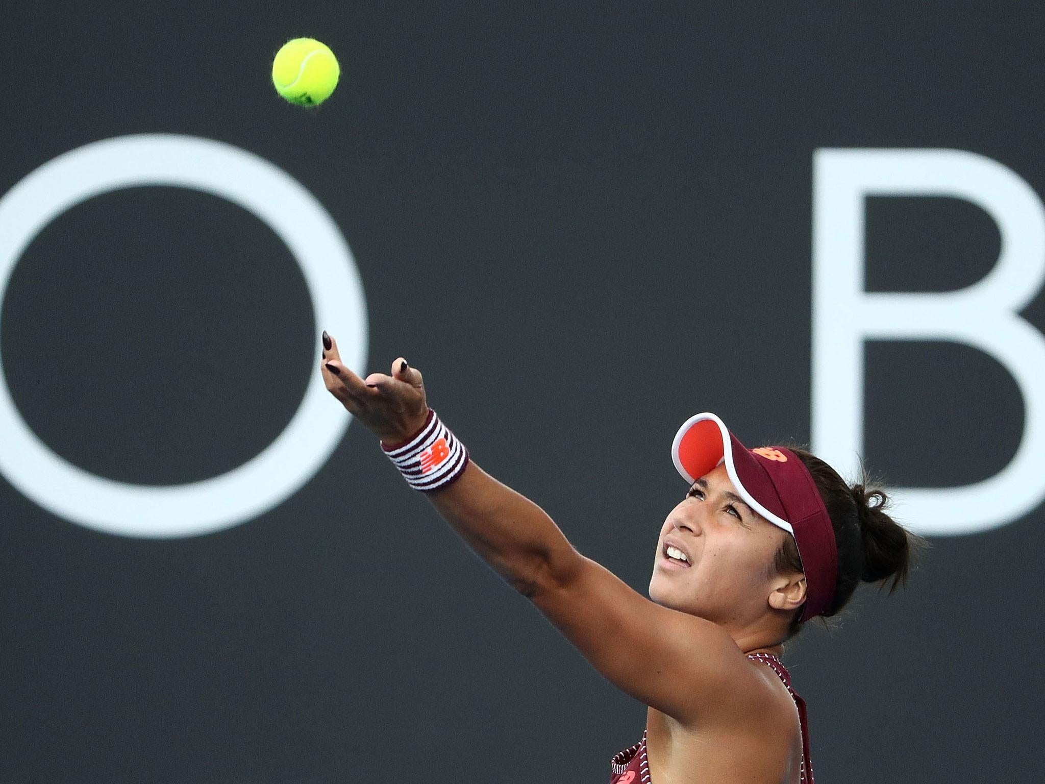 Heather Watson faces Kazakhstan’s Yulia Putintseva in her opening match on Tuesday