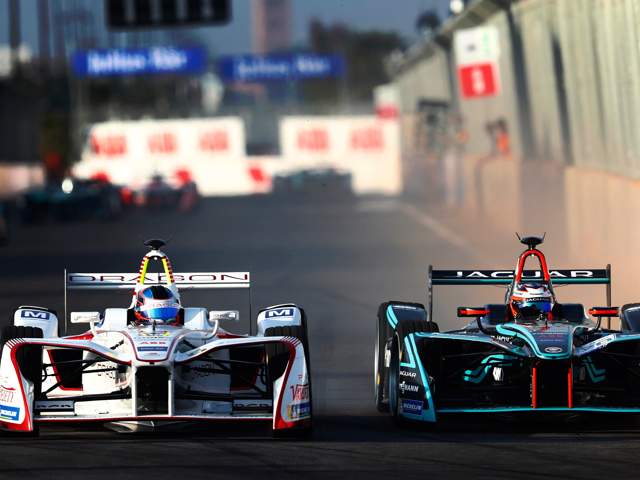 Rosenqvist pulled off a brilliant late move to snatch the victory away from Buemi