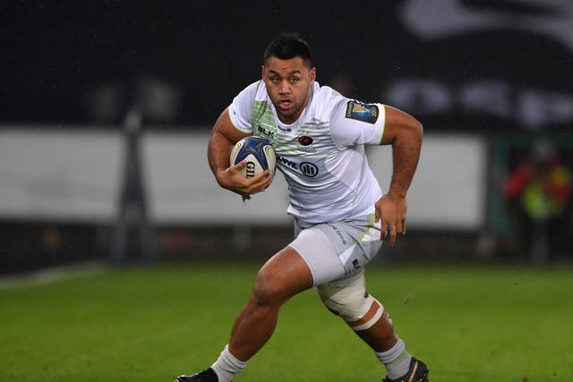 Billy Vunipola suffered a fractured forearm in the draw between Saracens and Ospreys in January
