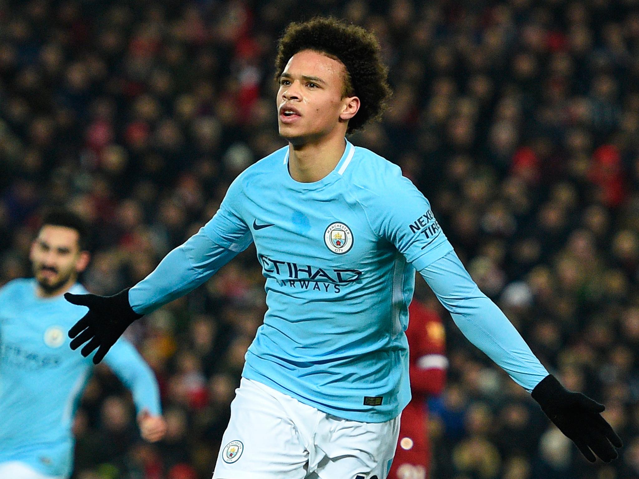Leroy Sane got City back on level terms but it was all too brief