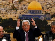 Palestinian leader denounces Trump diplomacy as ‘slap of the century’