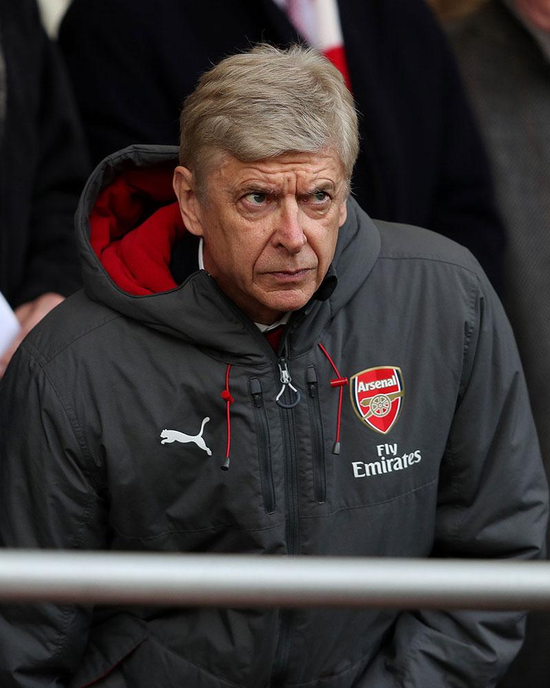 The defeat leaves Wenger's side eight points off the top four