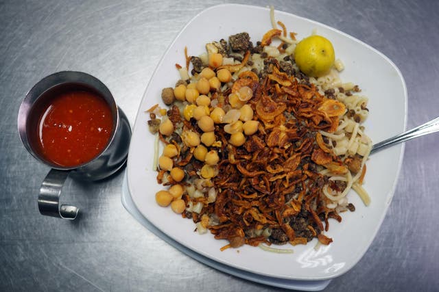 A new Cairo food tour introduces you to dishes like kushari