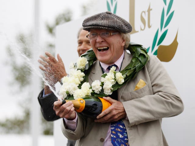 Dan Gurney is credited with starting the trend of spraying champagne on the podium after races