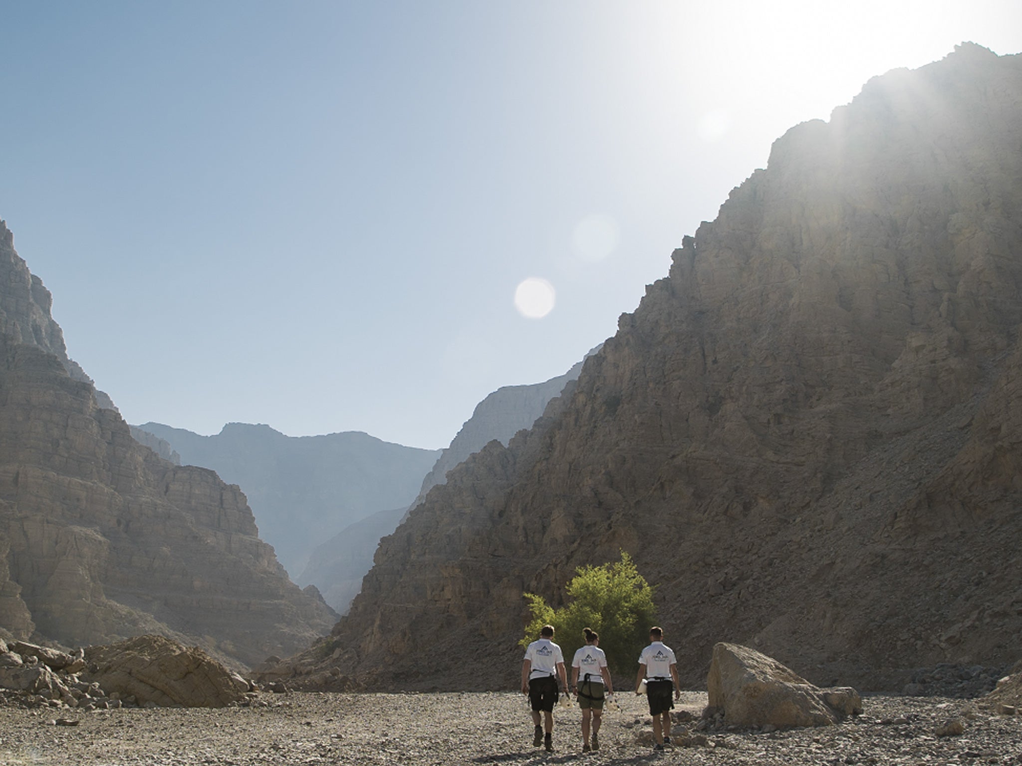 Jebel Jais in the Hajar range is increasingly popular with adventure travellers in the UAE