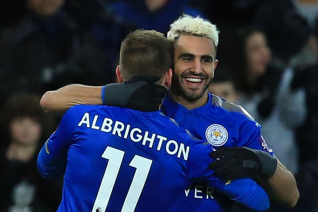 Riyad Mahrez has been linked with a move to Liverpool this month