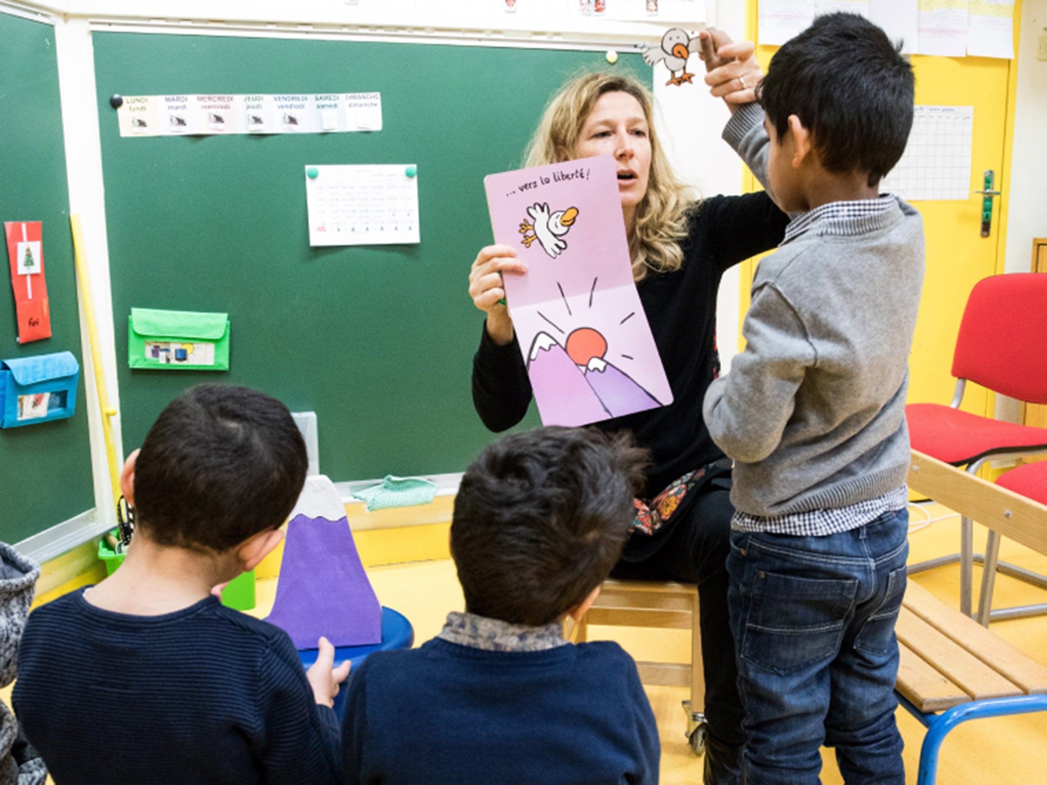 Positive change: French children with autism are only beginning to gain access to proven behavioural therapies (Emmanuel Fradin/Spectrum)