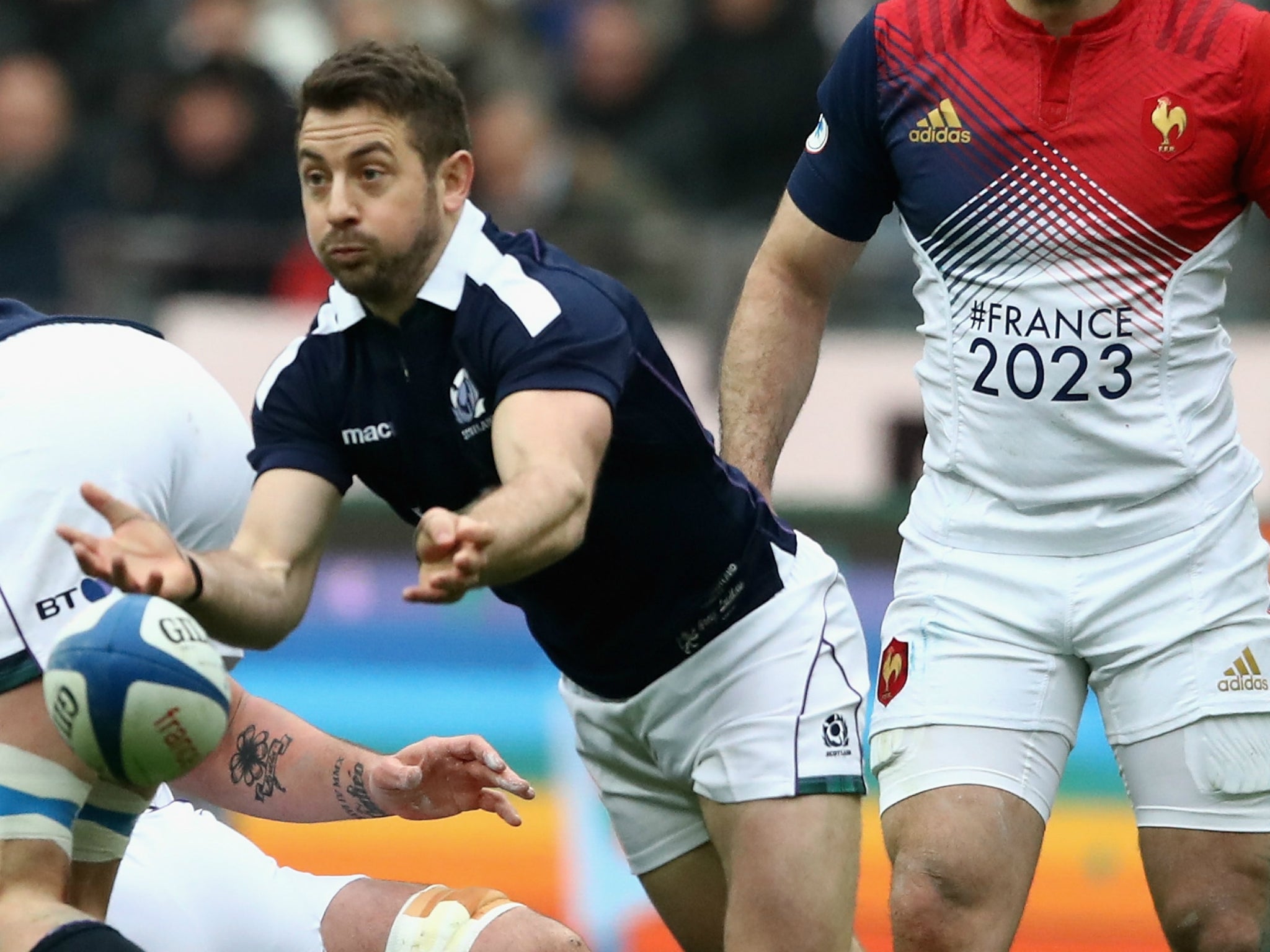 Grieg Laidlaw has been recalled to the Scotland squad but is no longer captain under Gregor Townsend