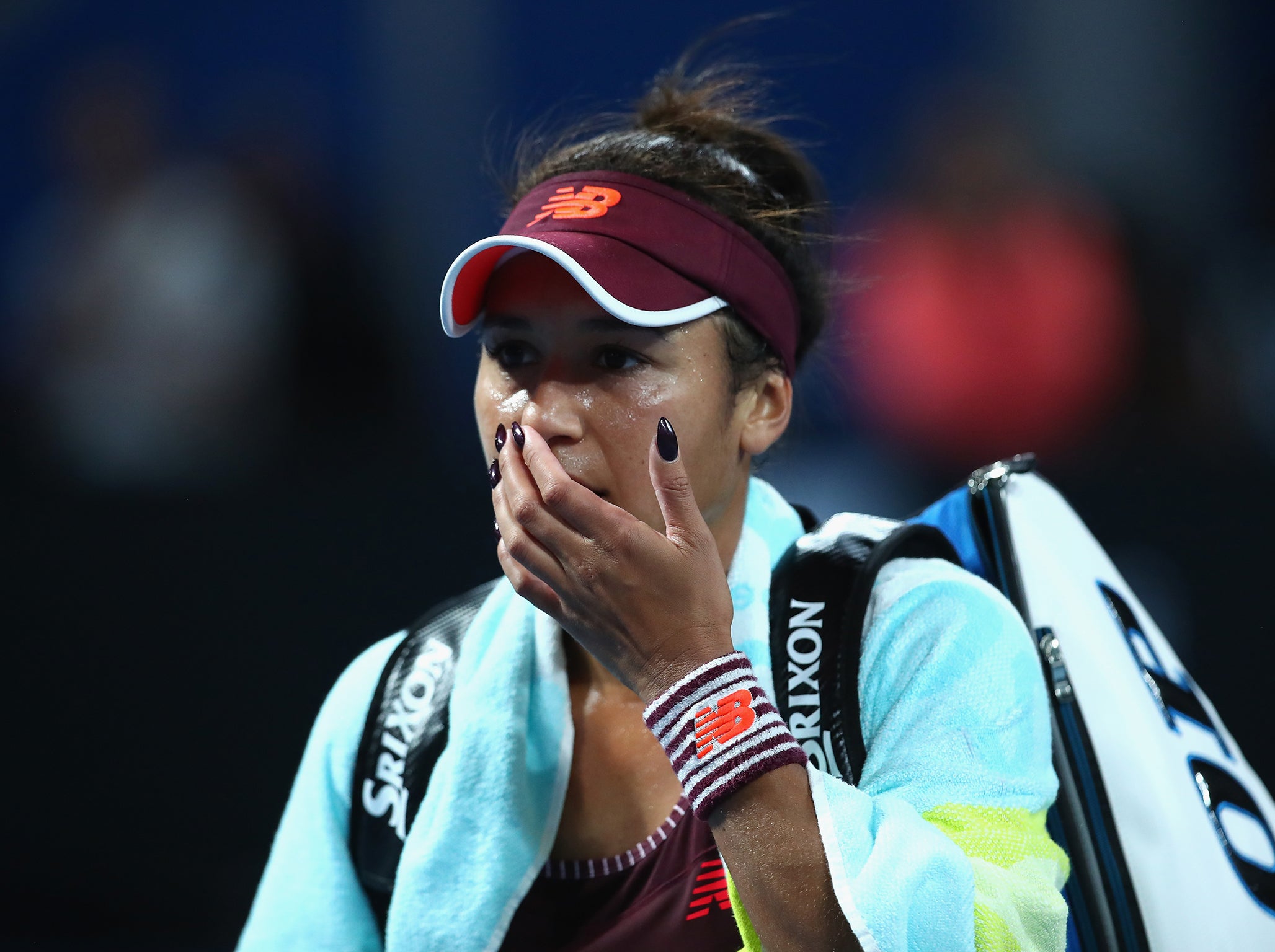 Heather Watson could not make it beyond the first round