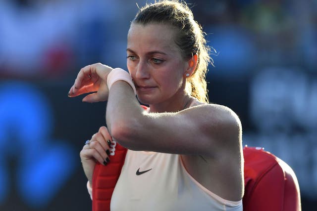 Petra Kvitova's Australian Open is over