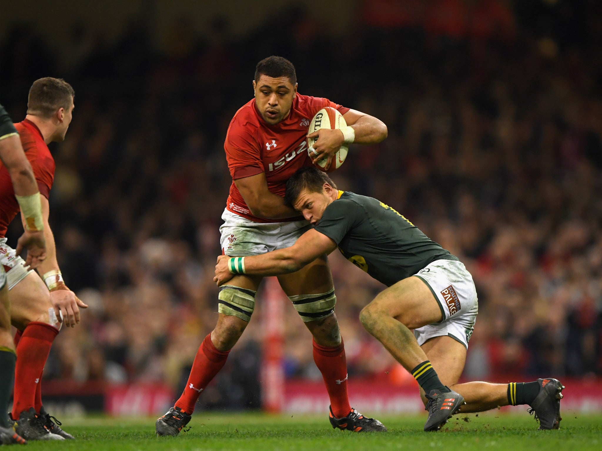 &#13;
Taulupe Faletau has not played for Wales since the South Africa game &#13;