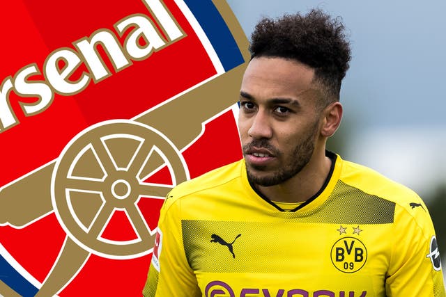 Pierre-Emerick Aubameyang is nearing a move to Arsenal
