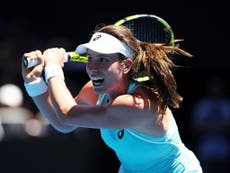 Konta keeping her cool as Melbourne heats up