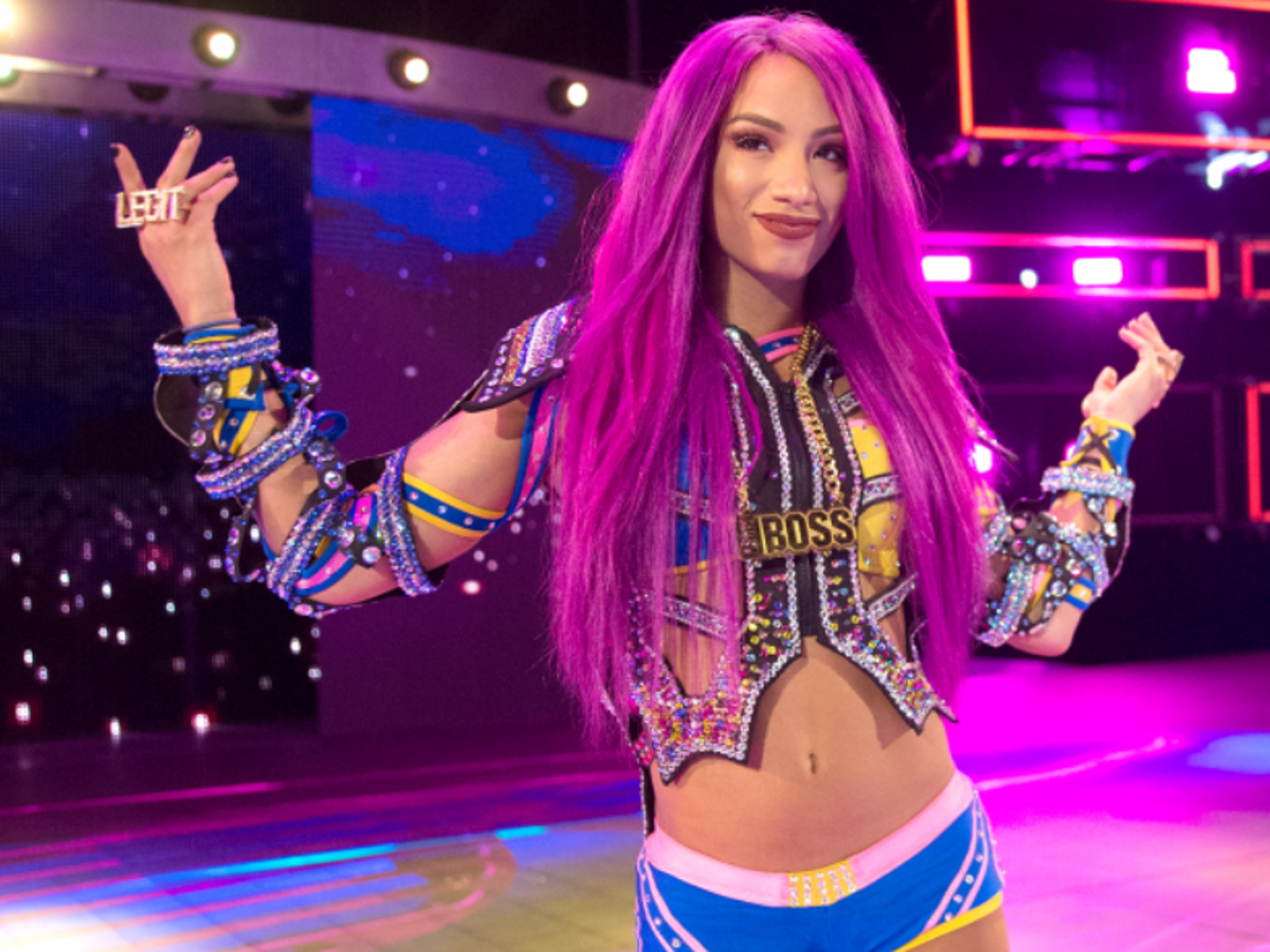 Wwe Sasha Banks Having Sex - WWE star Sasha Banks looks ahead to the first-ever women's Royal Rumble |  The Independent | The Independent