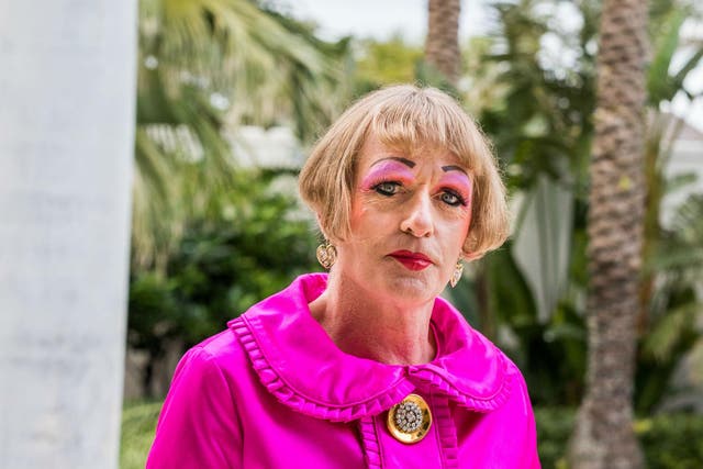 Grayson Perry attends the opening of his major show in the US 'Grayson Perry Making Meaning'