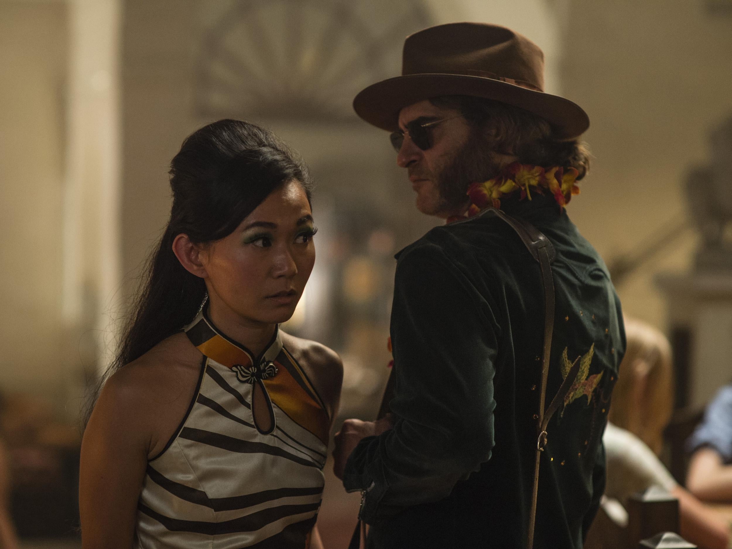 Chau and Joaquin Phoenix in 2014’s ‘Inherent Vice’