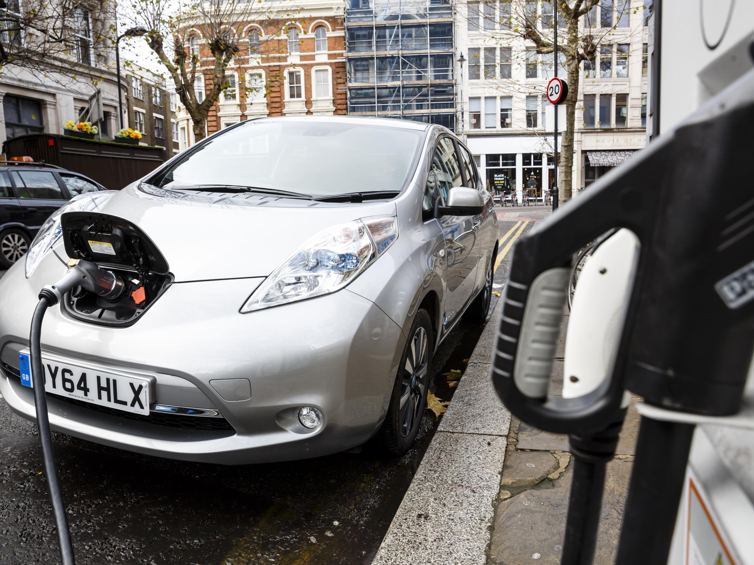 A new report says most new cars and vans should be electric by 2030 if the UK is to meet legal targets to cut emissions