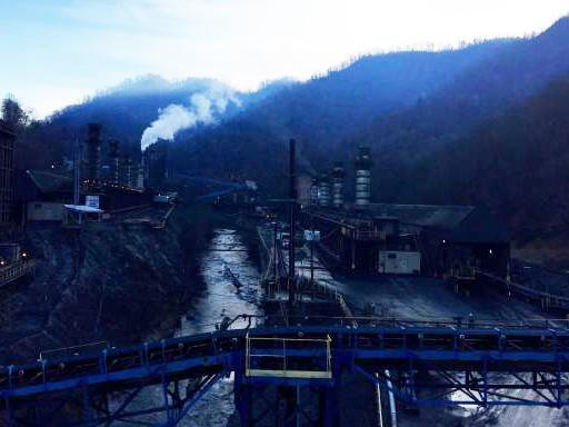 Grundy in Virginia is built on coal mining – an industry Donald Trump pledged to support