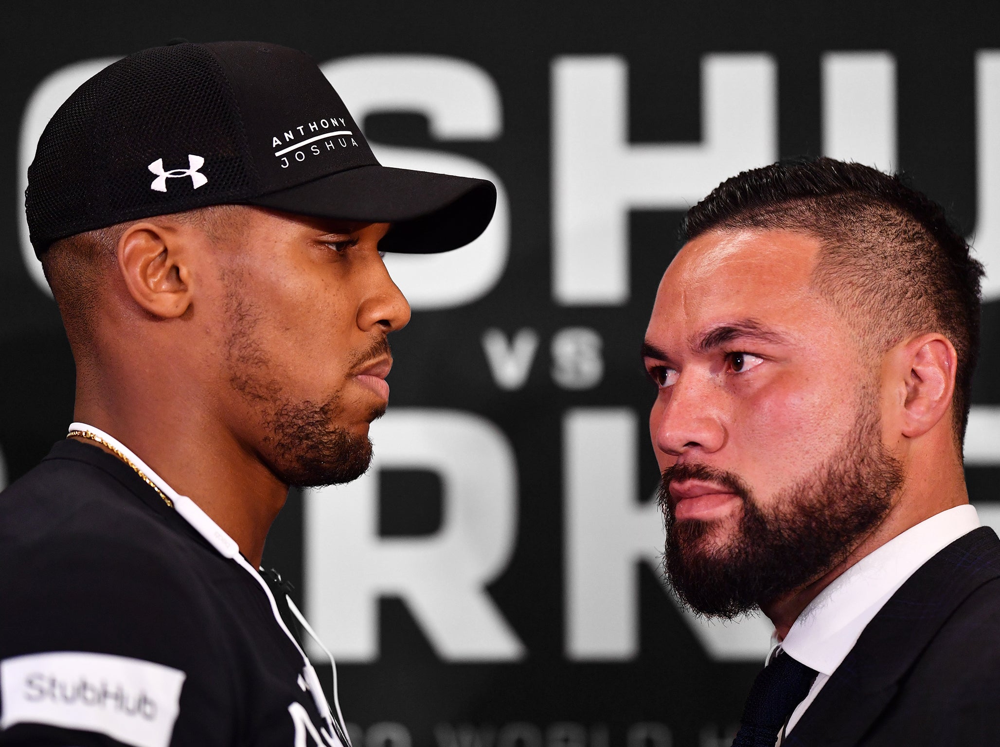 Anthony Joshua and Joseph Parker meet in a unification bout