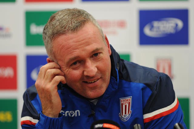 Paul Lambert has been tasked with saving Stoke from relegation