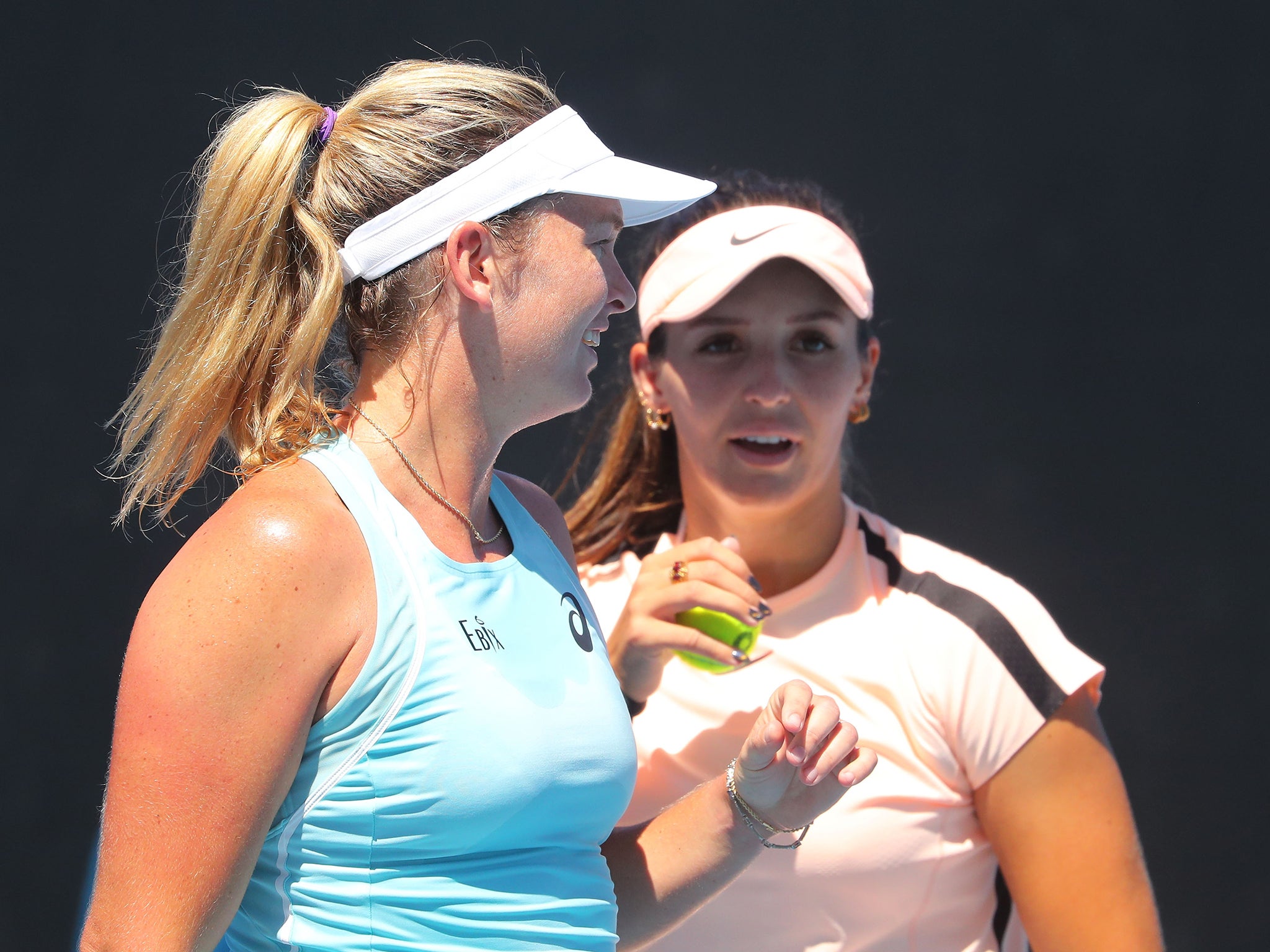Robson and Coco Vandeweghe suffered a 7-6, 6-4 defeat by Chan Hao-ching and Katarina Srebotnik