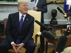 Trump orders reporter ‘out’ of Oval Office after immigration question