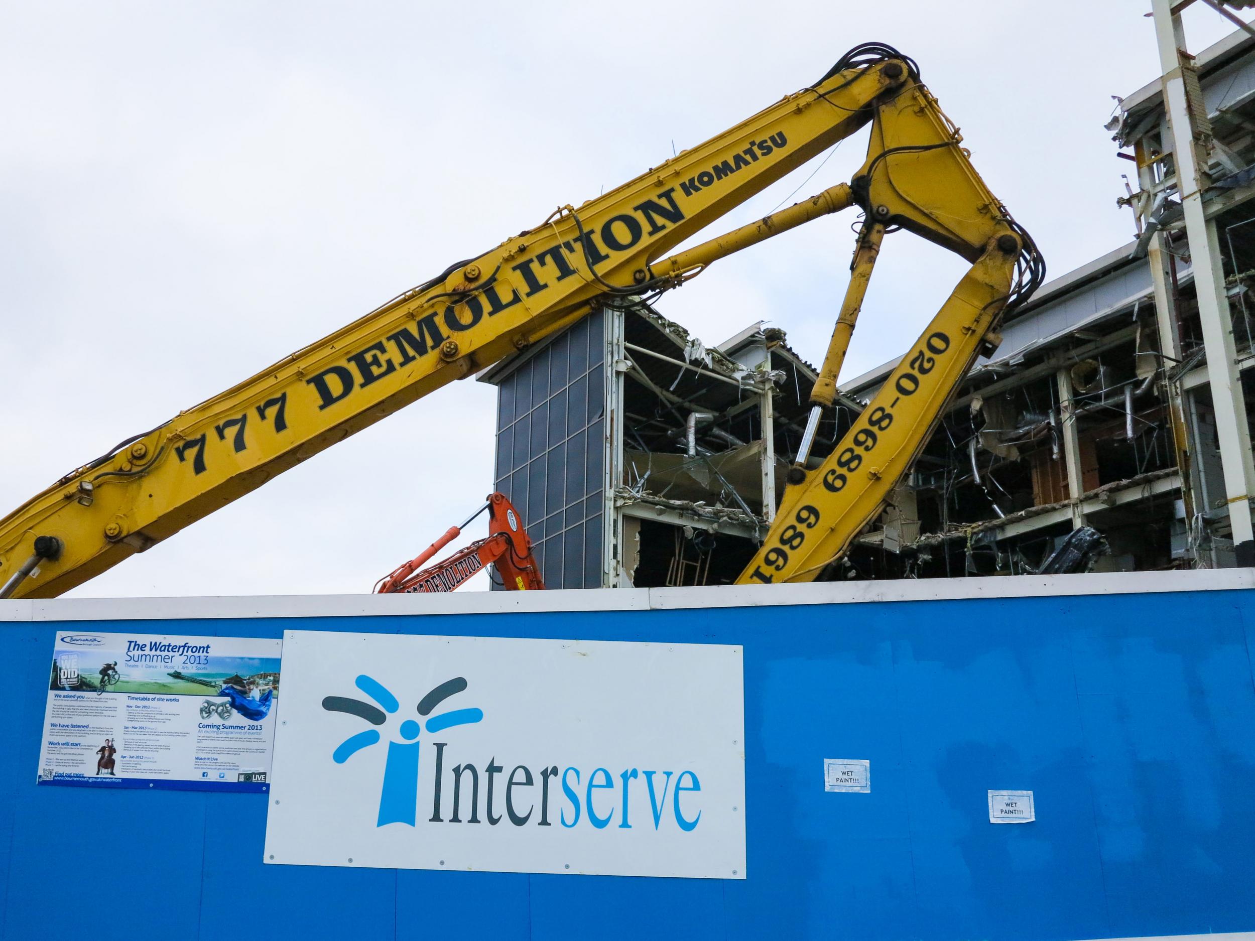 Interserve: The Cabinet Office has sought to reassure over the contractor's financial health