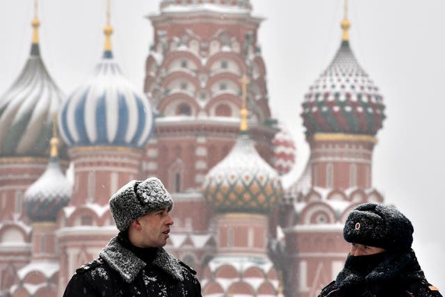 After a warm start to winter, the weather has turned cold in Moscow
