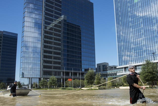 Events like Hurricane Harvey contributed to extreme weather and natural disasters appearing at the top of the World Economic Forum rankings
