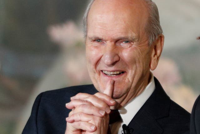 President Russell M Nelson of the Church of Jesus Christ of Latter -Day Saints