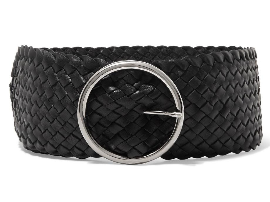 ANDERSON'S Woven leather waist belt