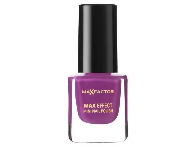 Max Factor, Max Effect Nail Polish in Diva Violet, £4.99, Superdrug