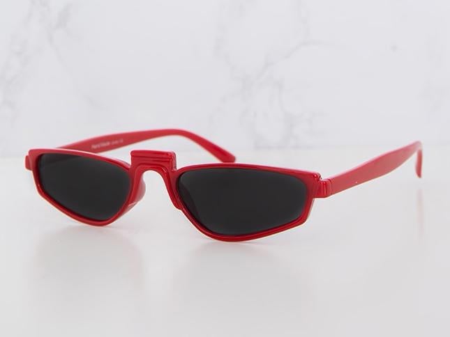 Red Thin Retro Sunglasses, £10, Pretty Little Thing