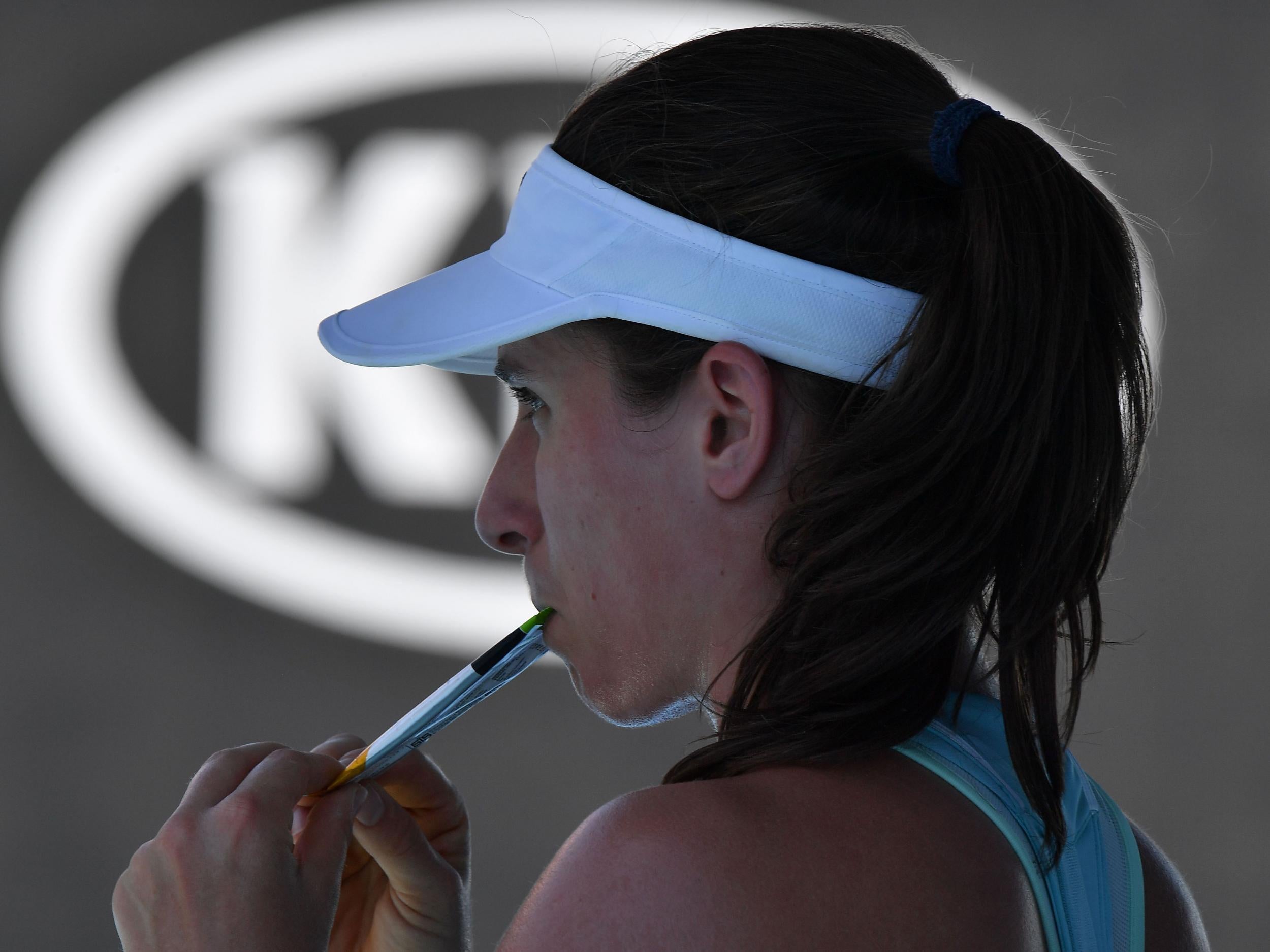&#13;
Johanna Konta crashed out in the second round &#13;