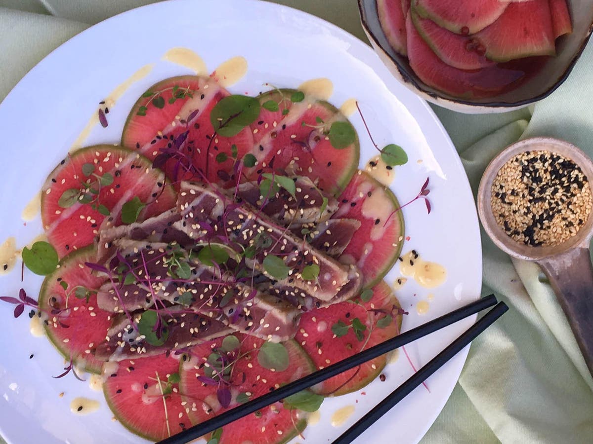 How to make seared tuna with misosesame seed oil The Independent