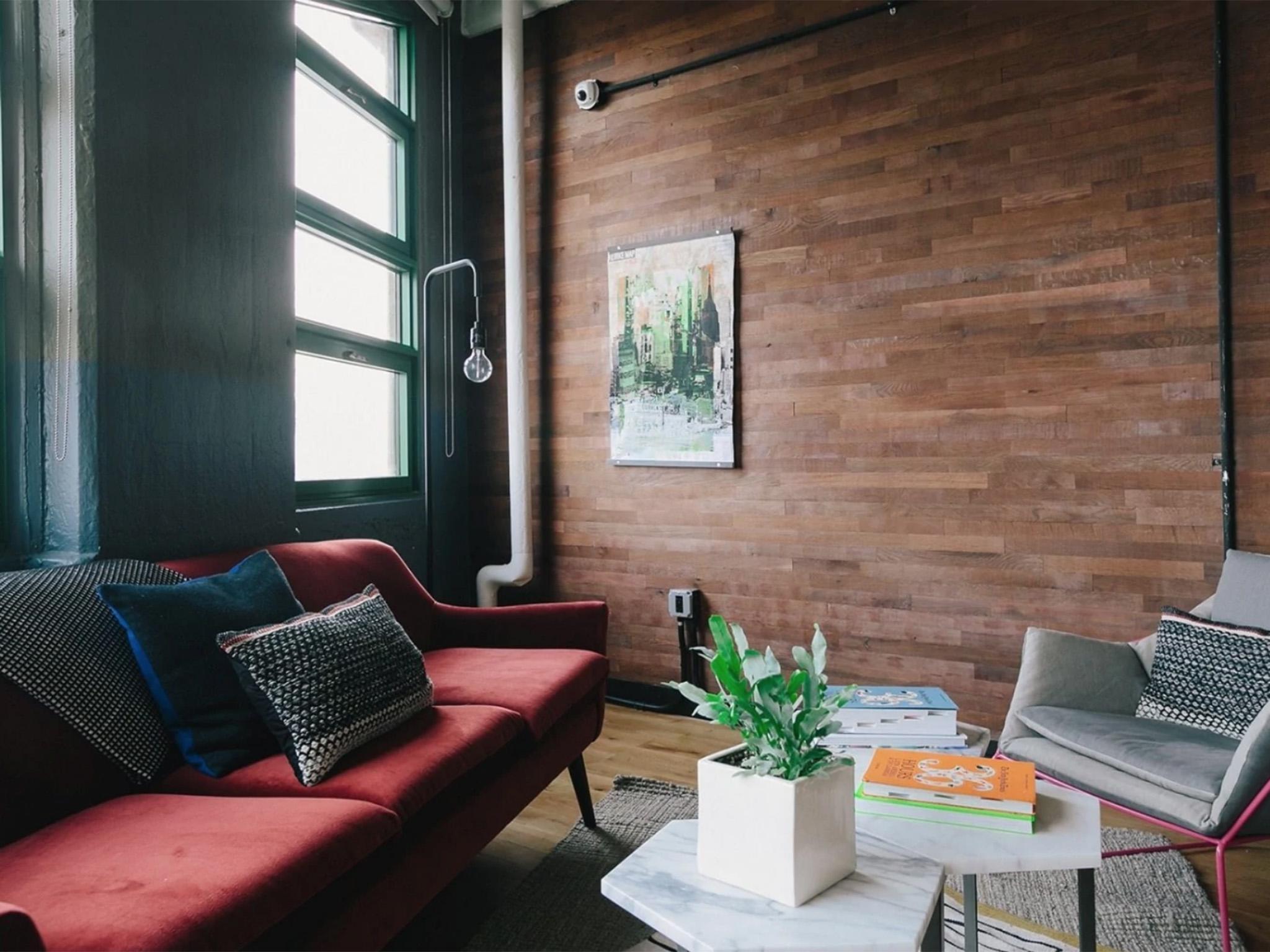Reclaimed wood siding is becoming popular, but don’t limit it to the floors