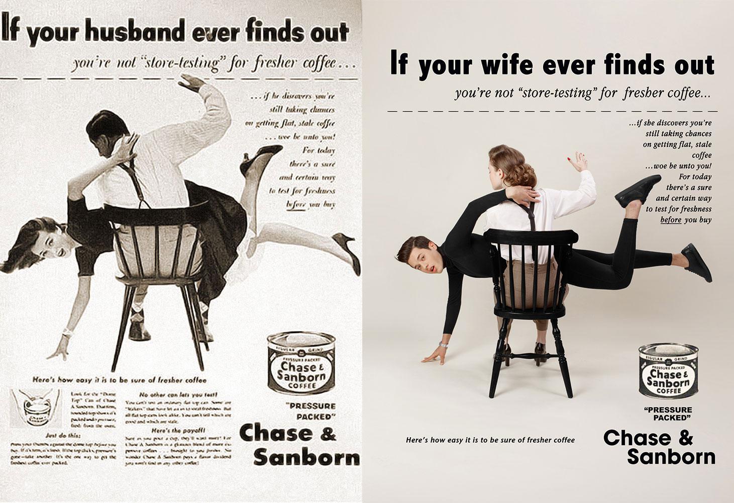 A Photographer Flipped Gender Roles In Vintage Ad Campaigns And The 9148