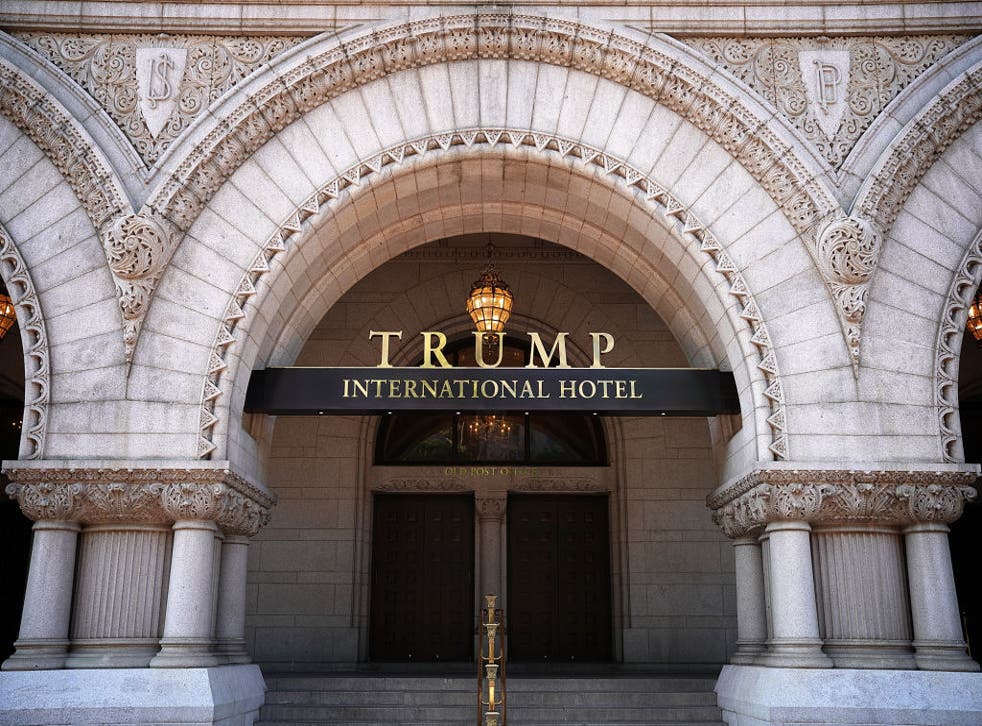 Two Attorneys General have asked for records of the Trump International Hotel in a case alleging the president violated the US Constitution